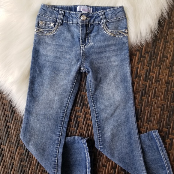 Xhilaration Other - Xhilaration Girls Jeans Jewel Emblemished Sz 5